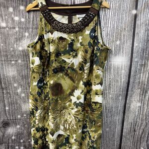 Dress Barn Size 16 Sleeveless Dress